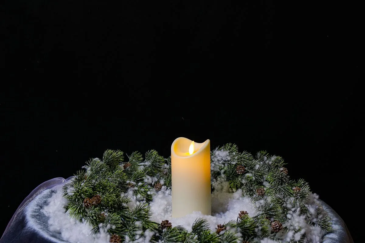 LED kaars 15cm – Ivoor