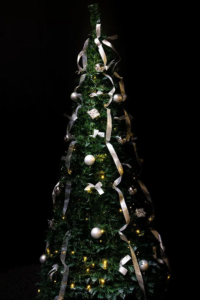 Pop-up kerstboom 180cm – Silver