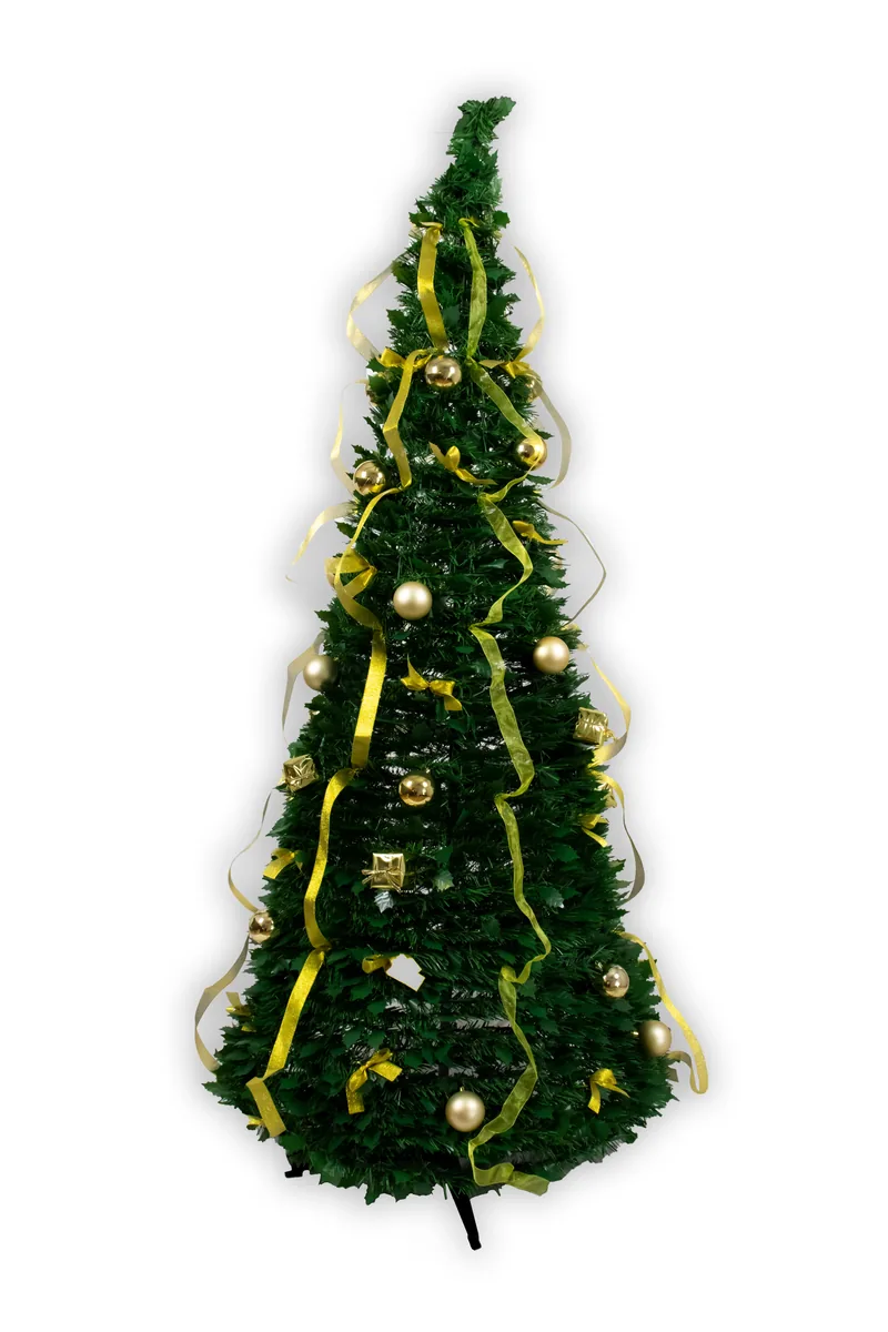 Pop-up kerstboom 180cm – Goud