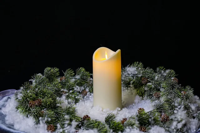 LED kaars 17,5 cm – Ivoor