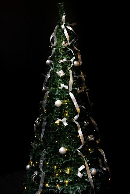 Pop-up kerstboom 180cm – Silver