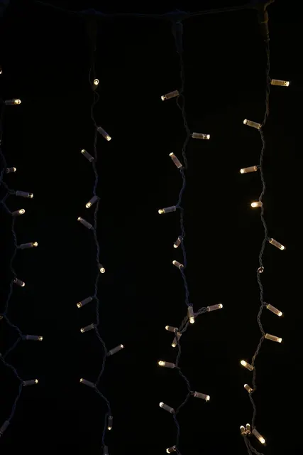 Lichtgordijn 200x150cm warm wit
