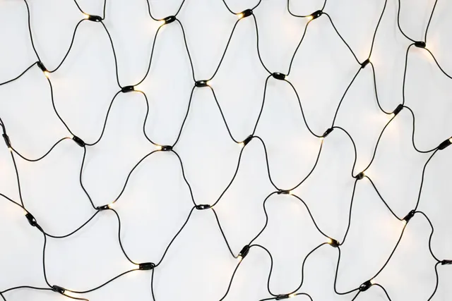 Pro-Line Silver netverlichting 1,5x1,5 meter warm wit